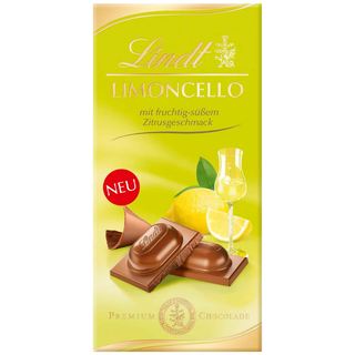 Lindt Milk Chocolate w/Limoncello Filling-100g