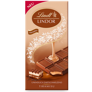Lindt Lindor Tiramisu & Milk Chocolate -100g