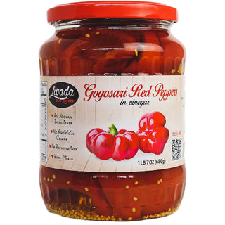 Livada Sliced Red Peppers In Vinegar - 650g