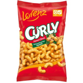 Lorenz Curly Peanut Flips ( Small Bag ) - 2.1 oz.
