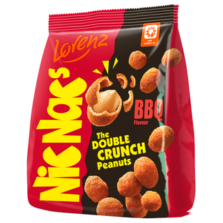 Lorenz Nic Nacs BBQ Style Peanut Snack - 3.88 Oz