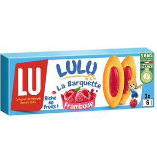 LU La Barquette Flamboise Raspberry Cookies -120g