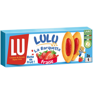 LU La Barquette Fraise Strawberry Cookies- 120 g