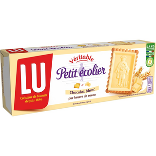 LU Petit Ecolier Blanc ( White Chocolate Coated Biscuits )-150g