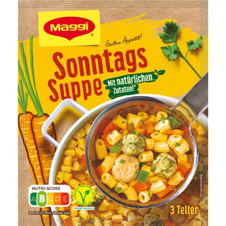 Maggi G.A. Sonntags Soup ( Noodle Soup w/ Dumplings )