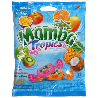 Mamba Tropics Chews Bag - 3.5 oz