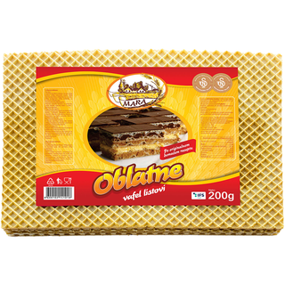Mara Oblatne Wafer Sheets - 200g