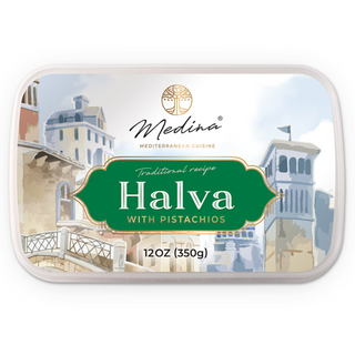 Medina Halva with Pistachios - 12 oz / 350 g