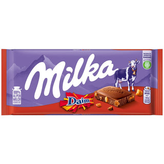 Milka & Daim Chocolate  - 100g