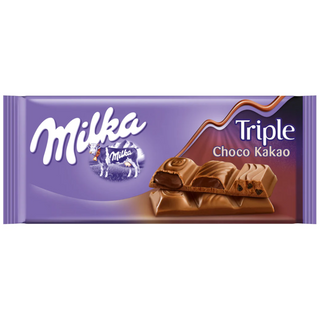 Milka Triple Cocoa Chocolate - 90 g