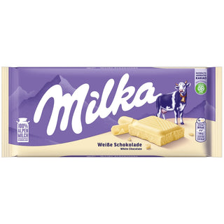 Milka White Chocolate 100g