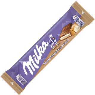Milka Hazelnut Creme & Biscuit Snack Bar - 46g