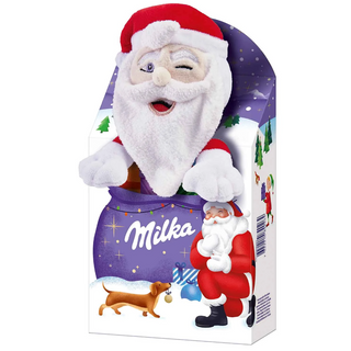 Milka Magic Mix Plush Figurine Santa- 96g