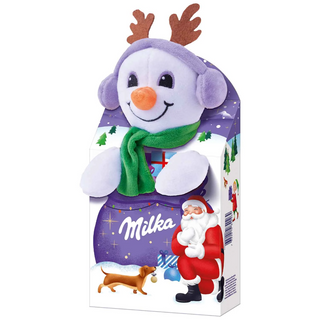 Milka Magic Mix Plush Figurine Snowman- 96g