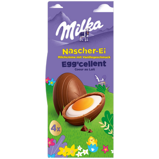 Milka Nascher Ei ( Snack Eggs ) - 124 g