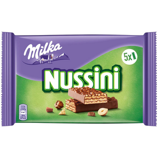 Milka Nussini  Multipack Snack Bar - 5 x 31.5g