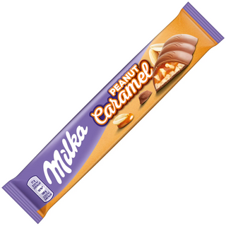 Milka Peanut Caramel Multipack Chocolate Sticks- 5 x 37g