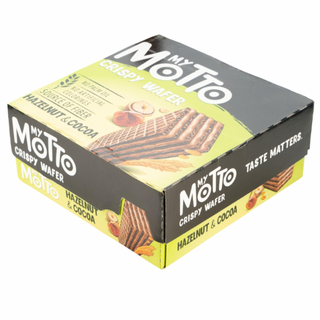 My Motto Hazelnut & Cocoa Wafers -3 x34 g