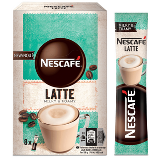 Nescafe Latte Instant Coffee -Box of 8 Pcs ( 120 g )