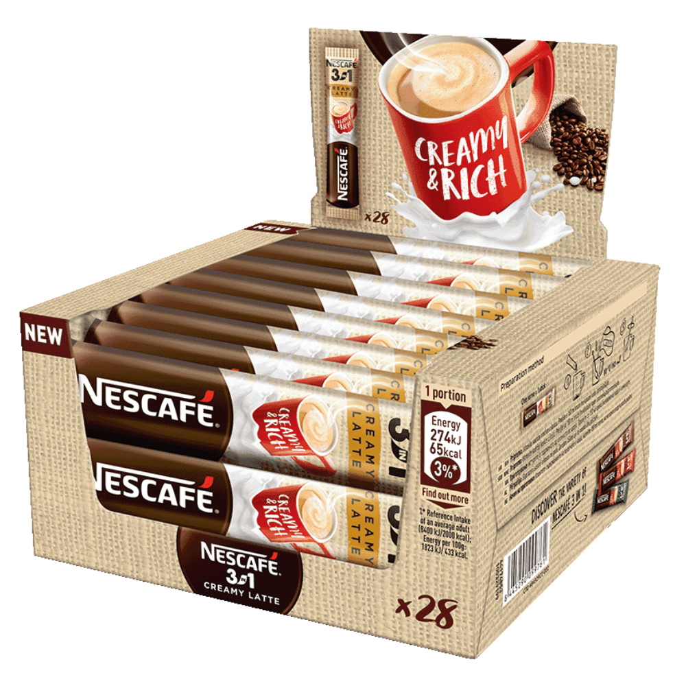 Nescafe 3 In 1 Creamy Latte Instant Coffee 1 Stick 15 G Euro Food nescafe-3-in-1-creamy-latte-instant-coffee-1-stick-15-g-euro-food
