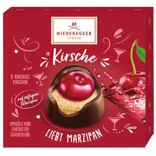 Niederegger Cherry on Marzipan Gift Box - 108g