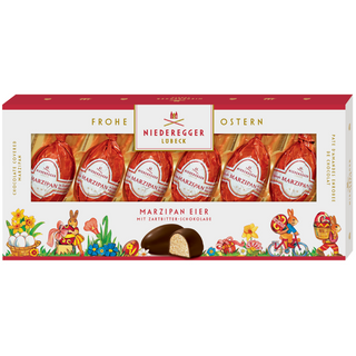 Niederegger Marzipan Easter Eggs Classics Dark Chocolate Covered-100g