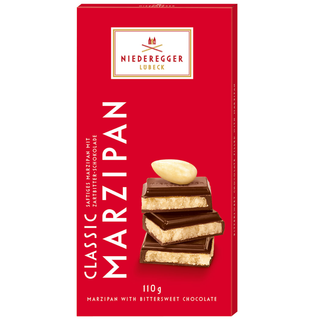 Niederegger Marzipan Bar Dark Chocolate - 110g