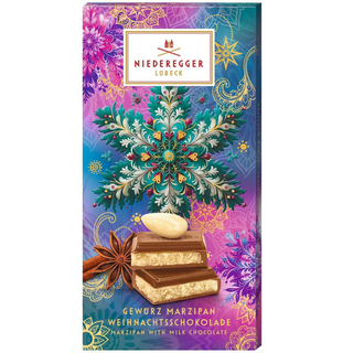 Niederegger Spiced Marzipan Christmas Chocolate - 110g