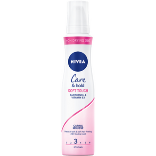 Nivea Care & Hold Soft Touch Hair Mousse - 150 ml