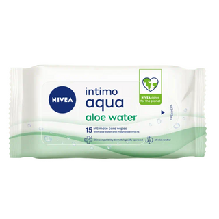 Nivea Intimo Aloe Feminine Wipes  - 15 pcs