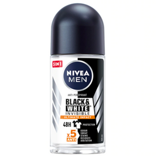 Nivea Men Roll-On Deodorant Invisible Black & White Ultimate Impact -50 ml