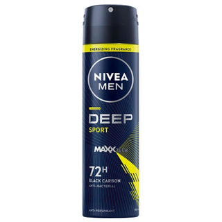 Nivea Men Spray Deodorant Black Carbon Deep Sport-150 ml