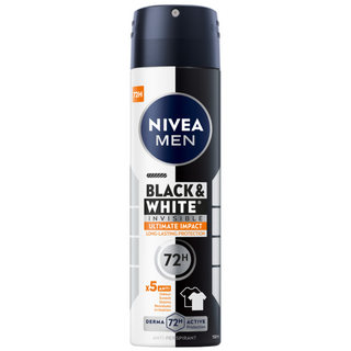 Nivea Men Spray Deodorant Invisible Black & White Ultimate Impact -150 ml