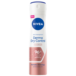 Nivea Spray Deodorant Derma Dry Maximum Control - 150 ml