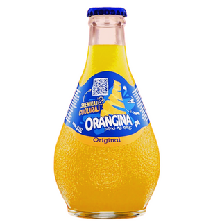 Orangina Original Carbonated Soft Drink ( Glass Bottle ) - 250 ml