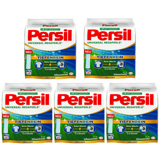 Persil Universal Megaperls Laundry Detergent CASE OF 5 x 1.040 Kg / 80 loads