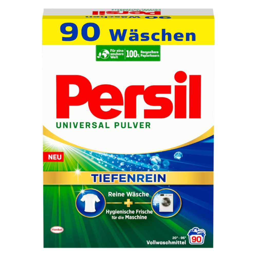 Persil Universal Powder Laundry Detergent Mega Pack- 5.4 Kg. /90 WL ...