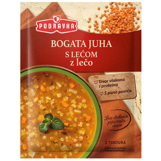 Podravka Lentil &  Hearty Vegetable Soup - 75g