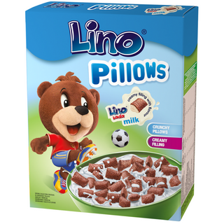 Podravka Lino Pillows Filled w/ Milk Cream - 250g / 8.8 Oz.