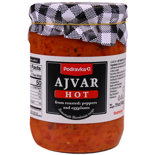 Podravka Premium Ajvar Hot - 19 Oz. / 540g