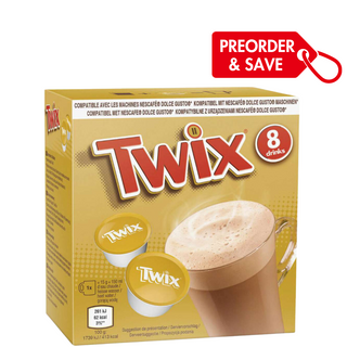 Twix Hot Chocolate Pods for Dolce Gusto Machine - 3 boxes x 8 Pods/ ea.