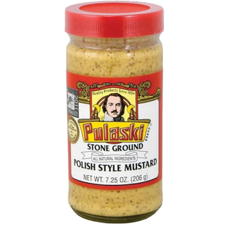 Pulaski Stone Ground Polish Style Mustard - 7.25 oz / 206g