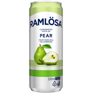 Ramlosa Pear Sparkling Water ( Denmark ) - 330 ml