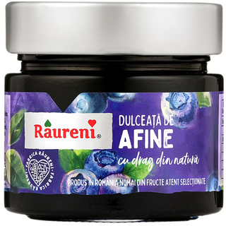 Raureni Blueberry ( Afine ) Preserve  - 270 g  / 9.5 oz