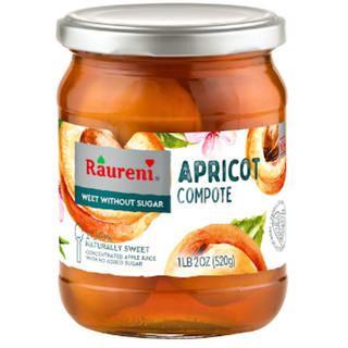 Raureni Apricot Compote ( no sugar added ) -520 g