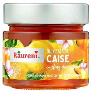 Raureni Apricot Preserve ( Dulceata Caise ) - 270 g  / 9.5 oz