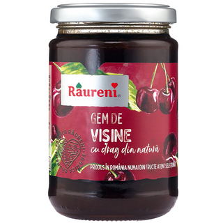Raureni Sour Cherry Jam ( Gen de Visine ) - 370 g / 13 oz