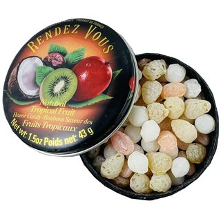 Rendez Vous Tropical Fruit Mix Bonbons - 1.5oz./ 43g