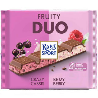 Ritter Sport Big Duo Fruity Chocolate  - 218g