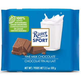 Ritter Sport Fine Milk Chocolate -100g